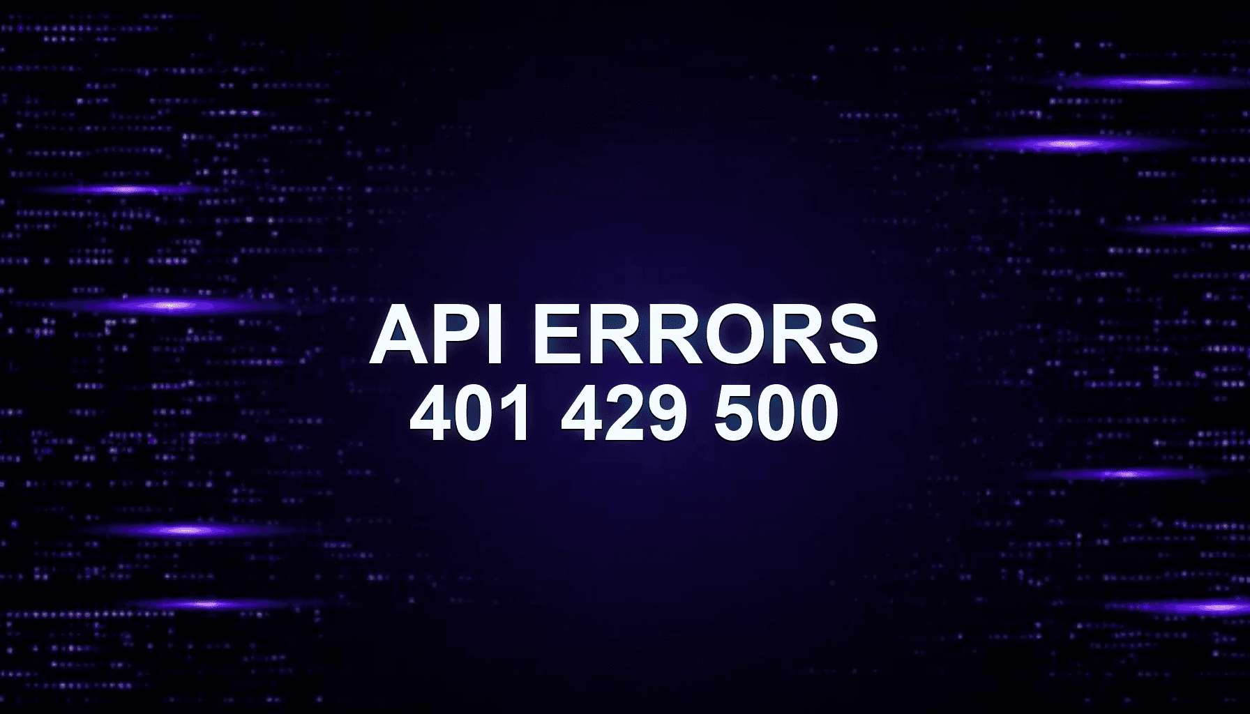 OpenAI API errors: 401/429/500 — что означают и как исправить
