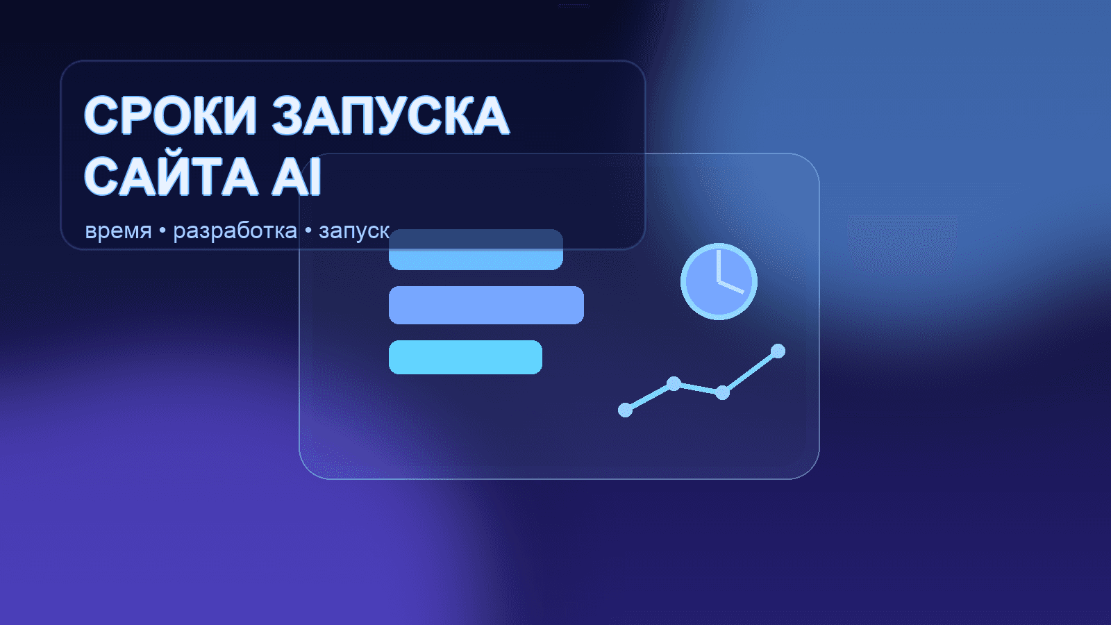 Сколько времени занимает создание сайта через AI