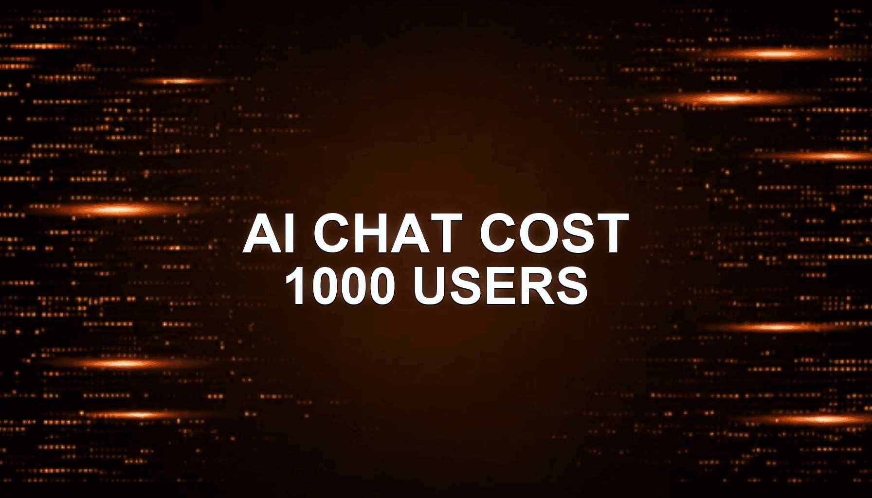 Сколько стоит AI-чат на 1000 пользователей: расчет бюджета и токенов